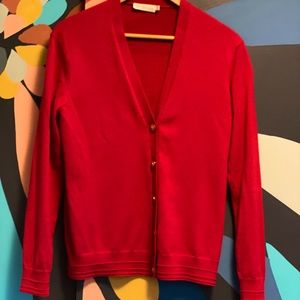 Tory Burch red sweater